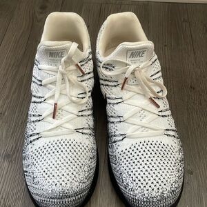 Nike LunarEpic Low Flyknit 2 X-Plore 904742-100 White Metallic Bronze Men's 12